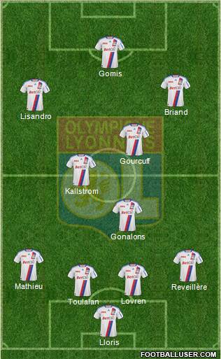 Olympique Lyonnais Formation 2011