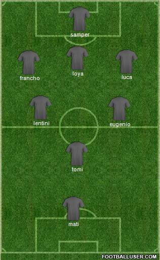 Acassuso football formation