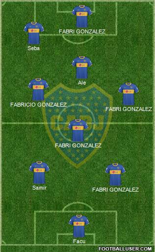 Boca Juniors Formation 2011