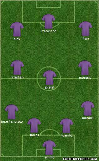 World Cup 2010 Team Formation 2011