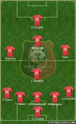 Stade Rennais Football Club Formation 2011