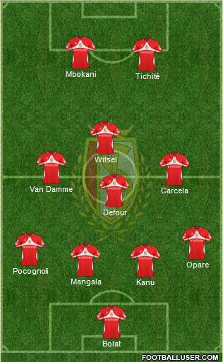 R Standard de Liège Formation 2011