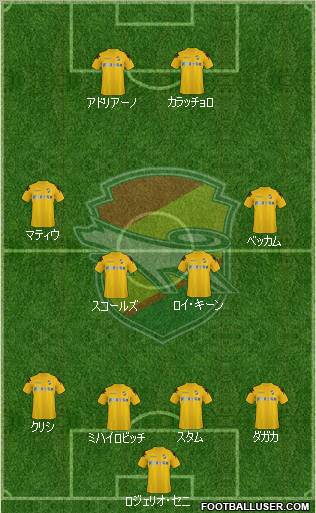 JEF United Ichihara Chiba Formation 2011