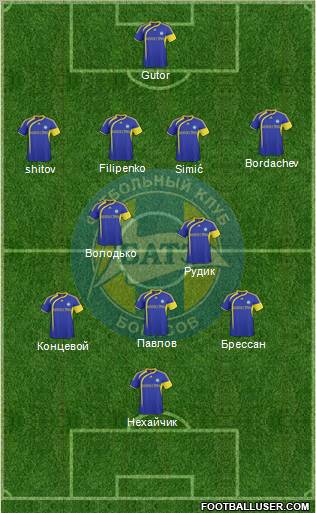 BATE Borisov Formation 2011