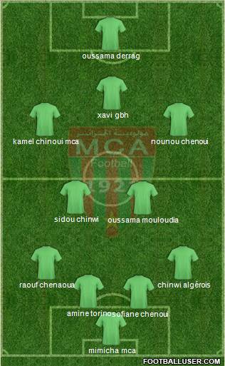 Mouloudia Club d'Alger Formation 2011