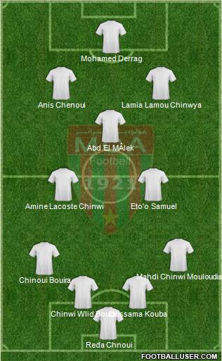 Mouloudia Club d'Alger Formation 2011