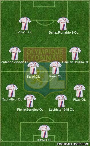 Olympique Lyonnais Formation 2011