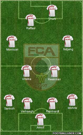 FC Augsburg Formation 2011