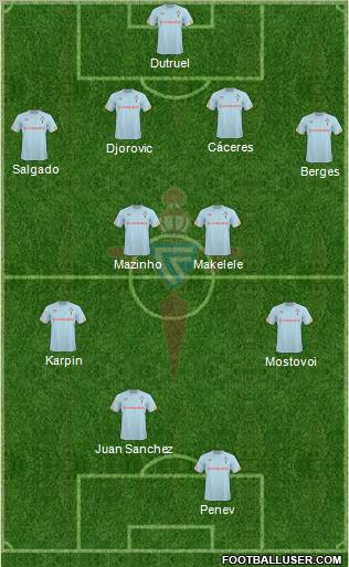 R.C. Celta S.A.D. Formation 2011