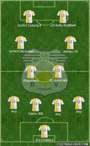 Club Atlético Bella Vista Formation 2011