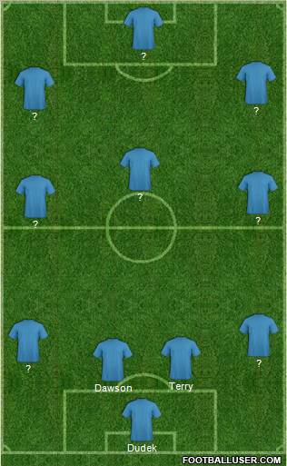 Pro Evolution Soccer Team Formation 2011