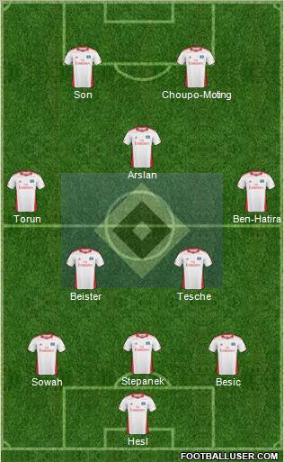 Hamburger SV Formation 2011
