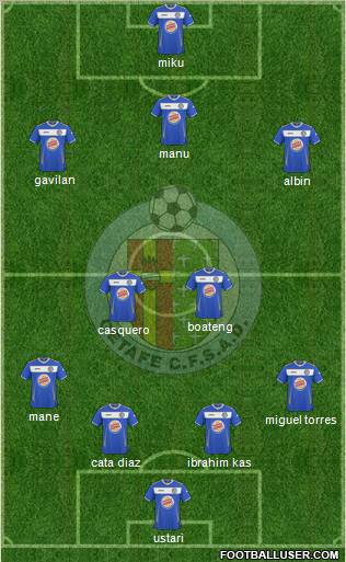 Getafe C.F., S.A.D. Formation 2011