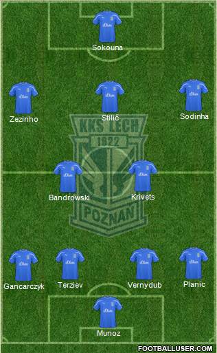 Lech Poznan Formation 2011