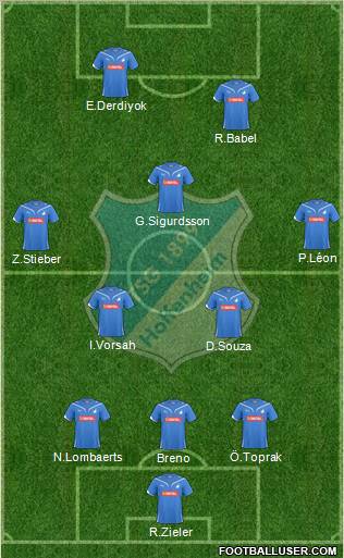 TSG 1899 Hoffenheim Formation 2011