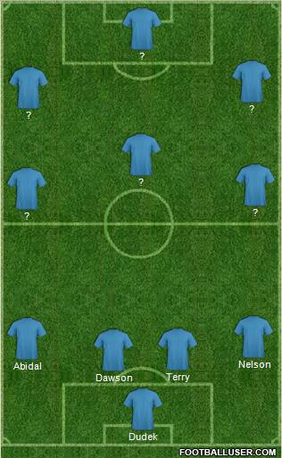 Pro Evolution Soccer Team Formation 2011