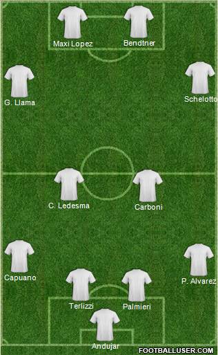 Pro Evolution Soccer Team Formation 2011