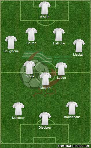 Algeria Formation 2011