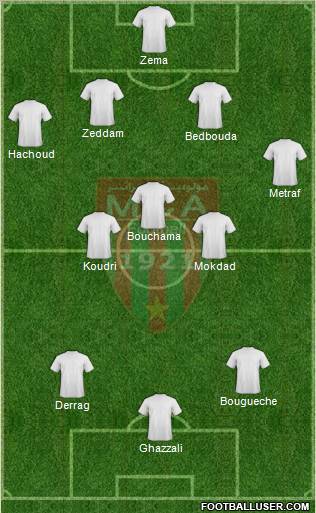 Mouloudia Club d'Alger Formation 2011