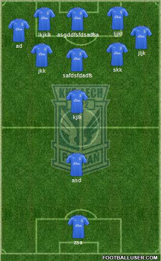Lech Poznan Formation 2011