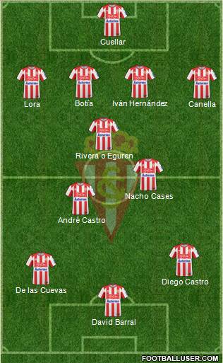 Real Sporting S.A.D. Formation 2011