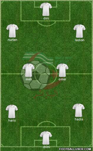 Algeria Formation 2011
