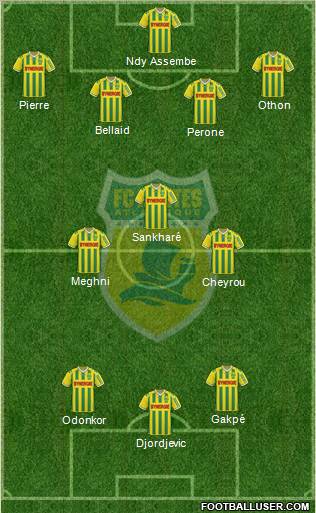 FC Nantes Formation 2011