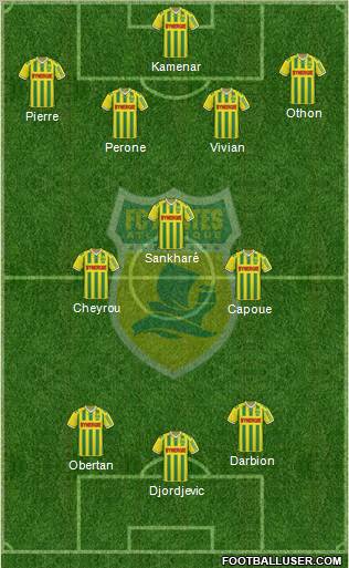 FC Nantes Formation 2011