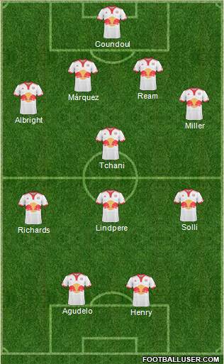 New York Red Bulls Formation 2011