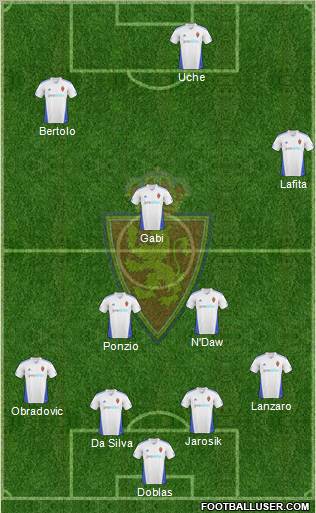 R. Zaragoza S.A.D. Formation 2011