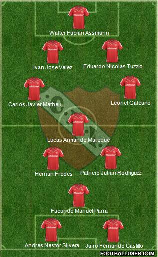 Independiente Formation 2011