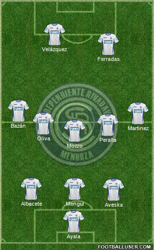 Independiente Rivadavia de Mendoza Formation 2011