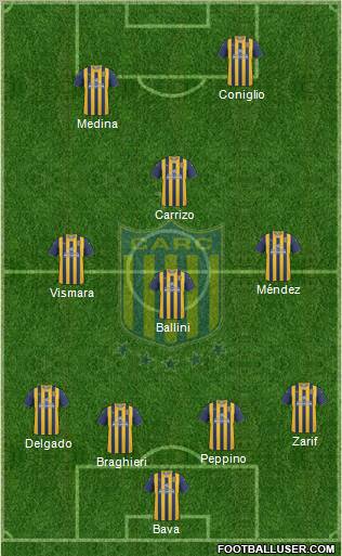 Rosario Central Formation 2011