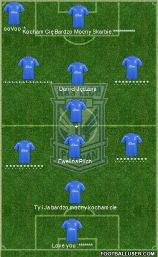 Lech Poznan Formation 2011
