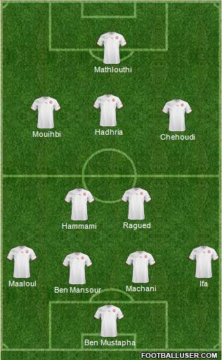 Tunisia Formation 2011