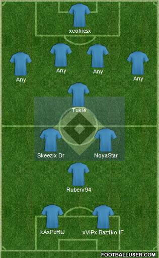 Hamburger SV Formation 2011