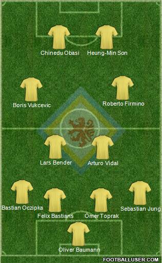 Braunschweiger TSV Eintracht Formation 2011