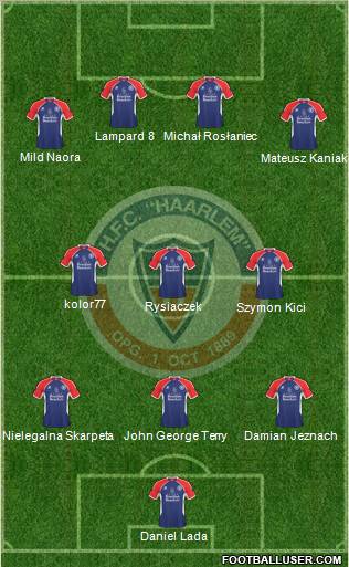 HFC Haarlem Formation 2011