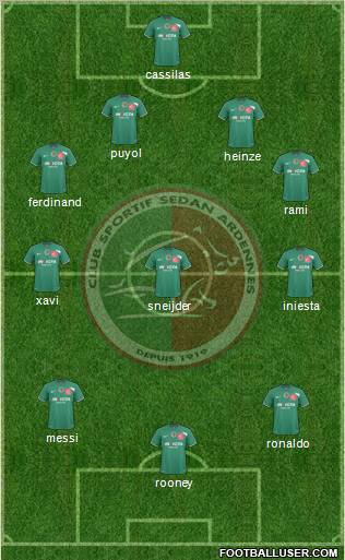 Club Sportif Sedan Ardennes Formation 2011