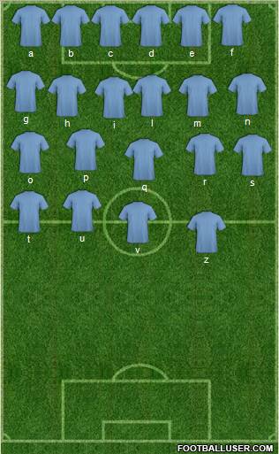 Pro Evolution Soccer Team Formation 2011