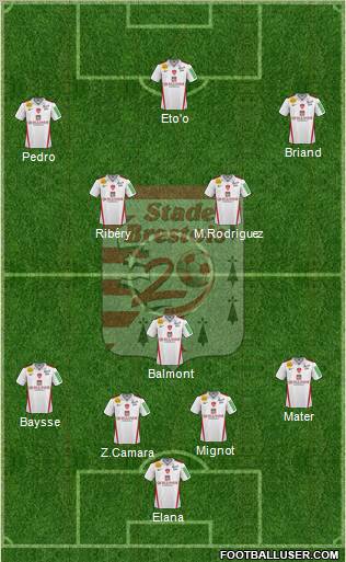 Stade Brestois 29 Formation 2011