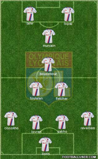 Olympique Lyonnais Formation 2011