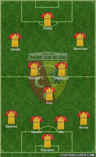 Racing Club de Lens Formation 2011