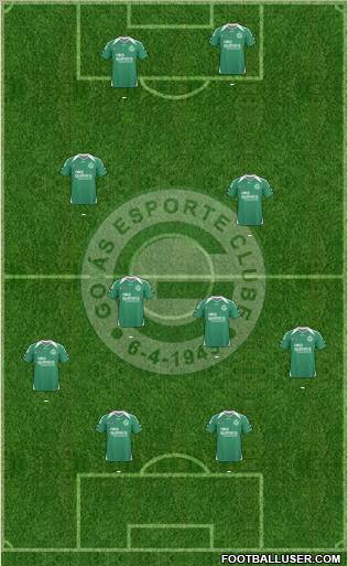 Goiás EC football formation