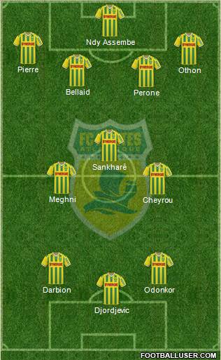 FC Nantes Formation 2011