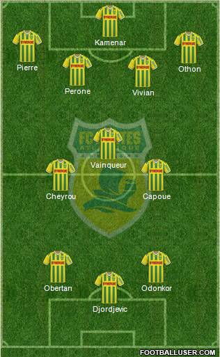 FC Nantes Formation 2011