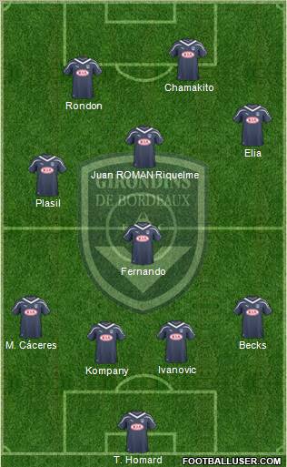 FC Girondins de Bordeaux Formation 2011