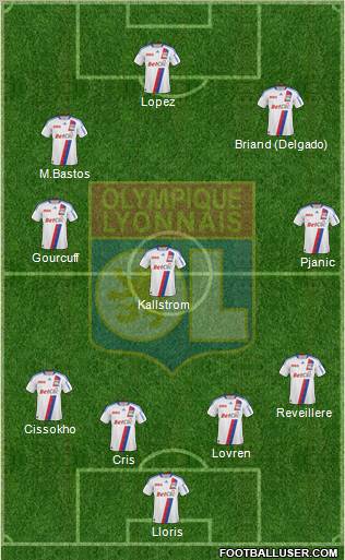 Olympique Lyonnais Formation 2011