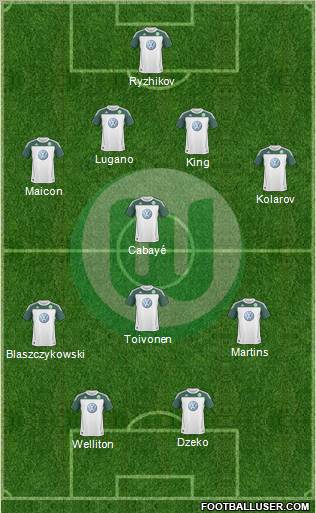 VfL Wolfsburg Formation 2011