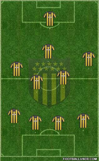 Club Atlético Peñarol Formation 2011